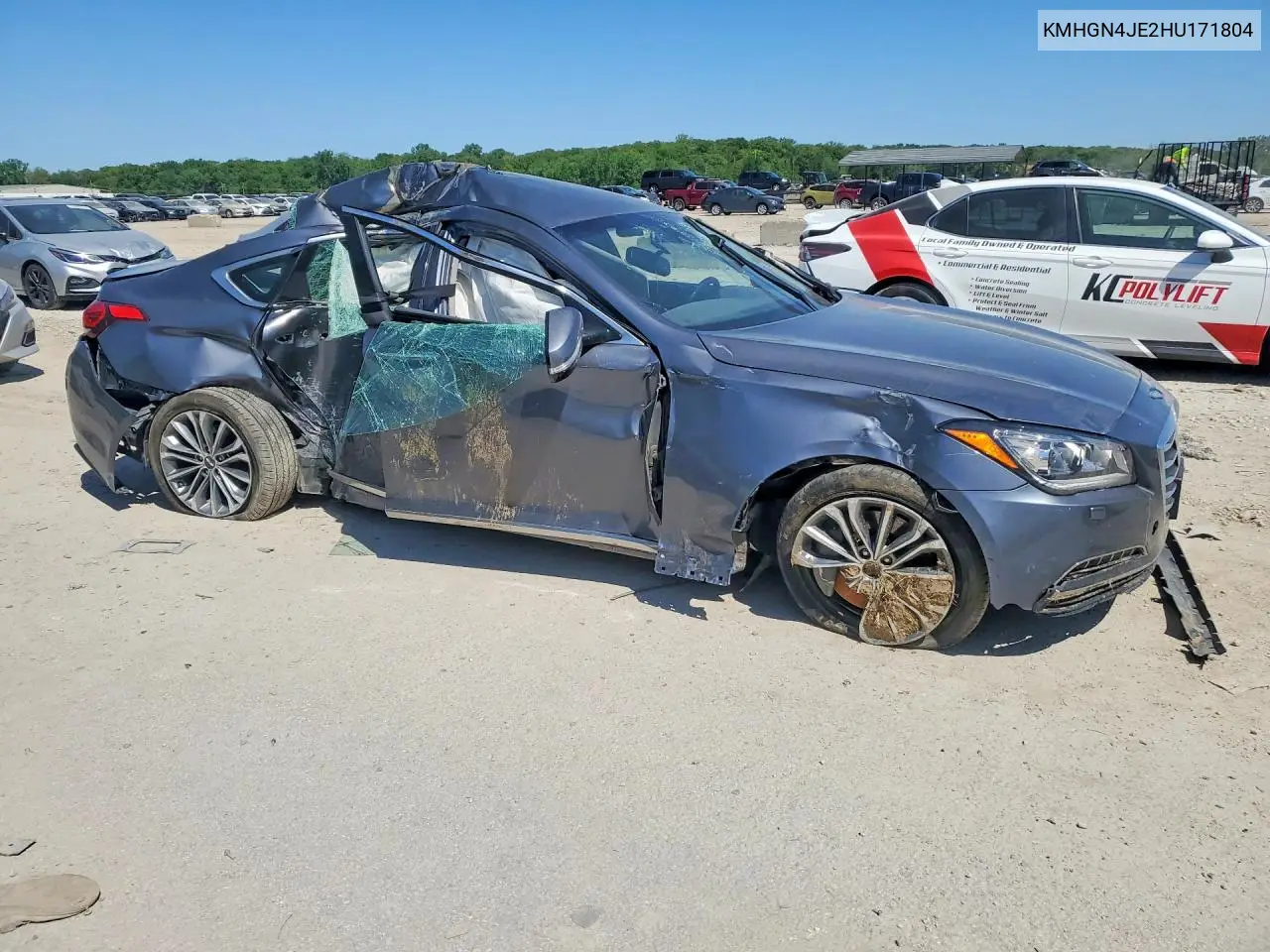 2017 Genesis G80 3.8 VIN: KMHGN4JE2HU171804 Lot: 51809966