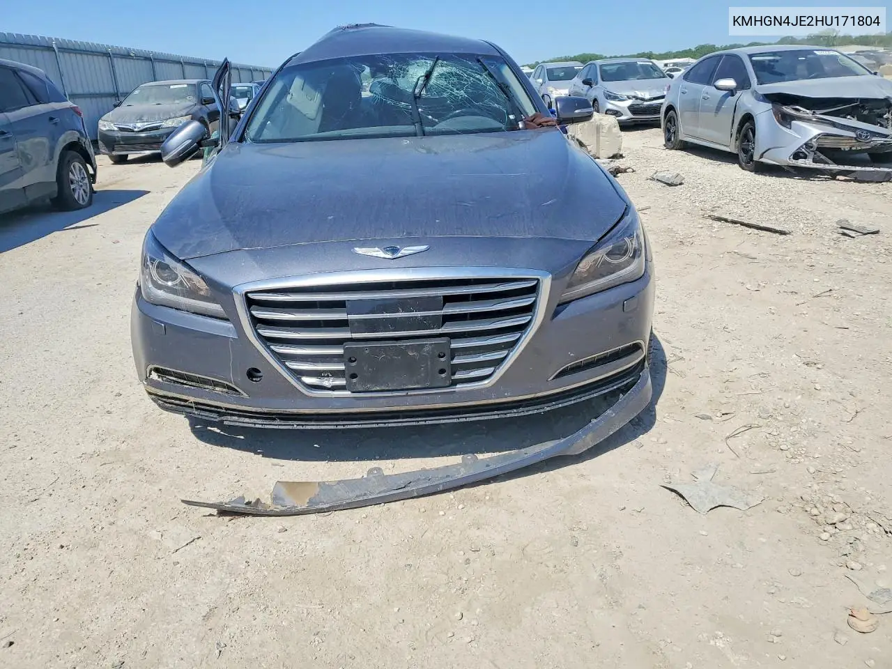 2017 Genesis G80 3.8 VIN: KMHGN4JE2HU171804 Lot: 51809966