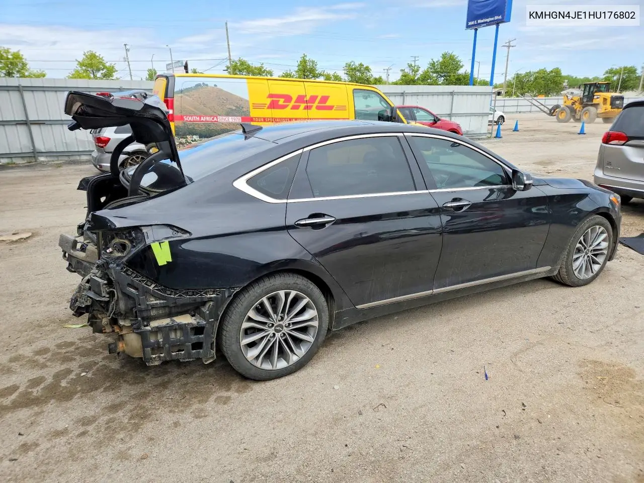 2017 Genesis G80 3.8 VIN: KMHGN4JE1HU176802 Lot: 53532106