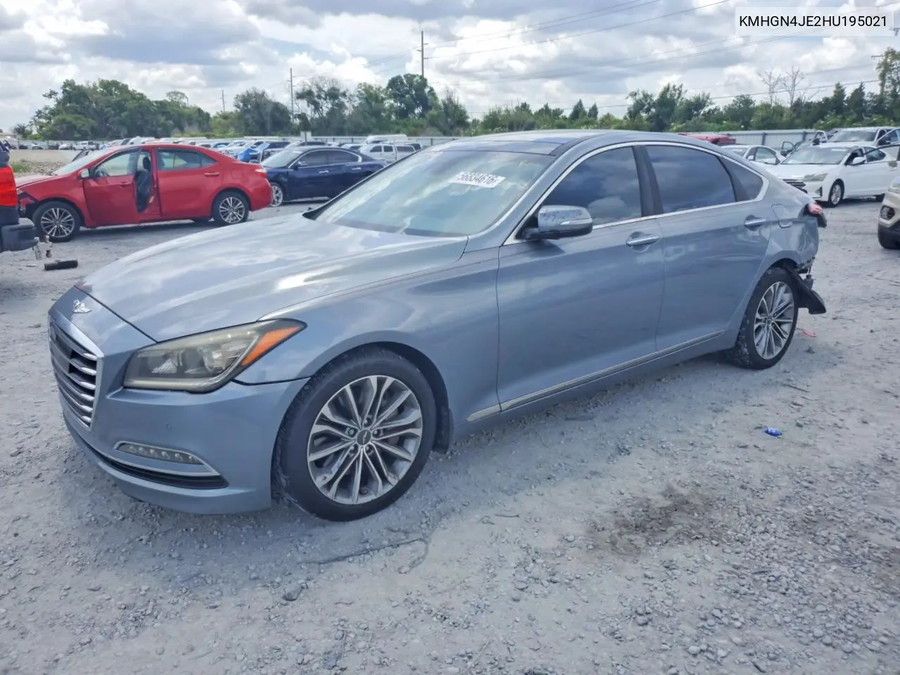 2017 Genesis G80 3.8 VIN: KMHGN4JE2HU195021 Lot: 56834616