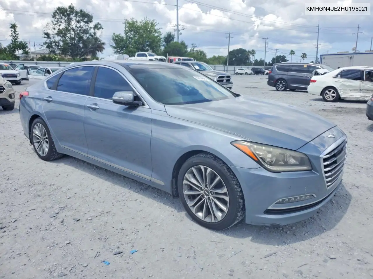 2017 Genesis G80 3.8 VIN: KMHGN4JE2HU195021 Lot: 56834616