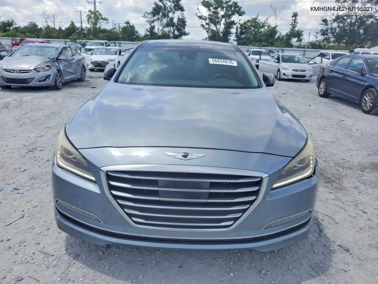 2017 Genesis G80 3.8 VIN: KMHGN4JE2HU195021 Lot: 56834616
