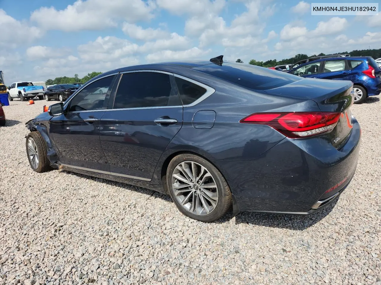 2017 Genesis G80 3.8 VIN: KMHGN4JE3HU182942 Lot: 57885076