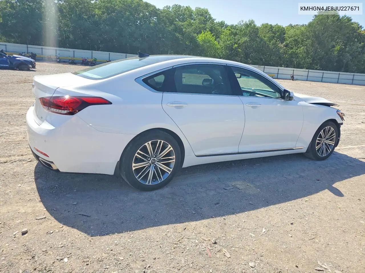 2018 Genesis G80 3.8 VIN: KMHGN4JE8JU227671 Lot: 56351216