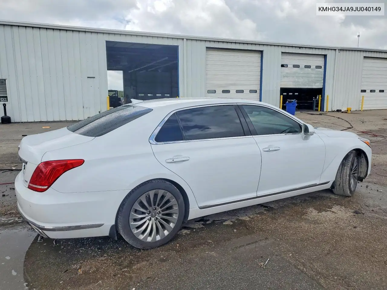 2018 Genesis G90 Premium VIN: KMHG34JA9JU040149 Lot: 57059186