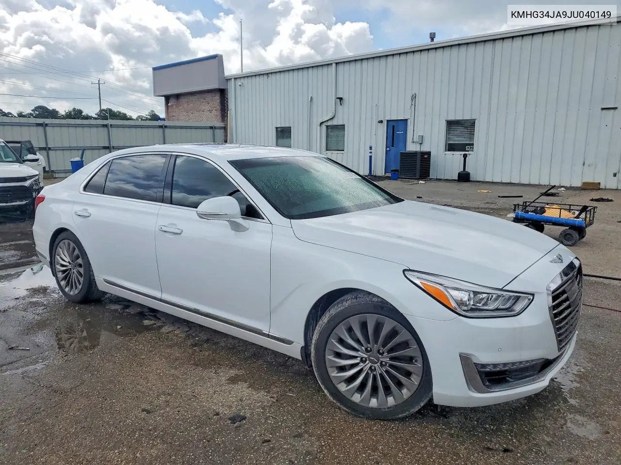 2018 Genesis G90 Premium VIN: KMHG34JA9JU040149 Lot: 57059186