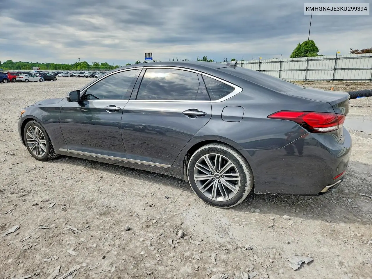 2019 Genesis G80 3.8 VIN: KMHGN4JE3KU299394 Lot: 52425026