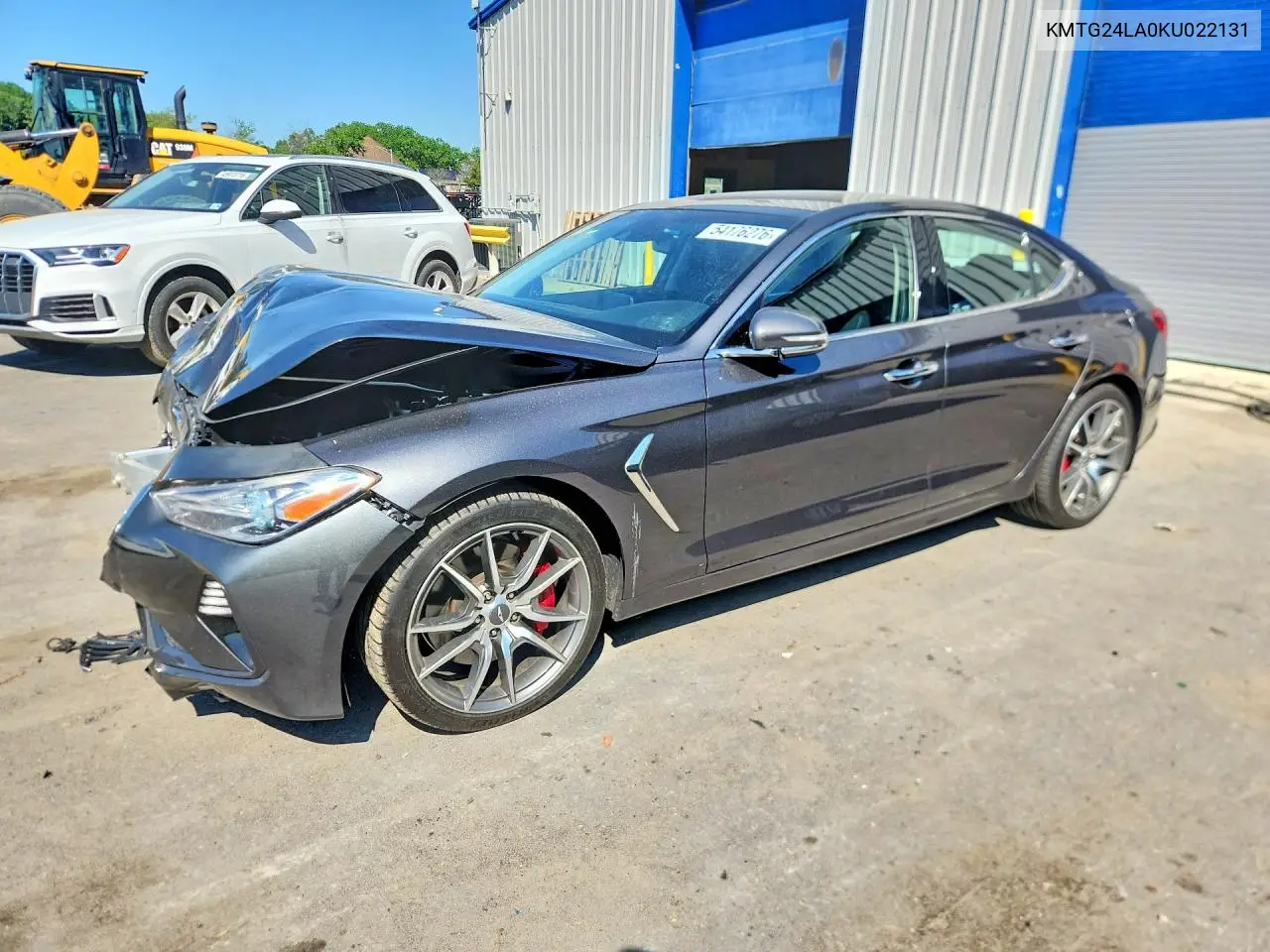 2019 Genesis G70 Sport VIN: KMTG24LA0KU022131 Lot: 54176276