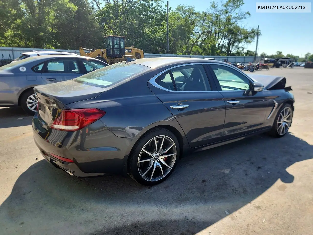 2019 Genesis G70 Sport VIN: KMTG24LA0KU022131 Lot: 54176276