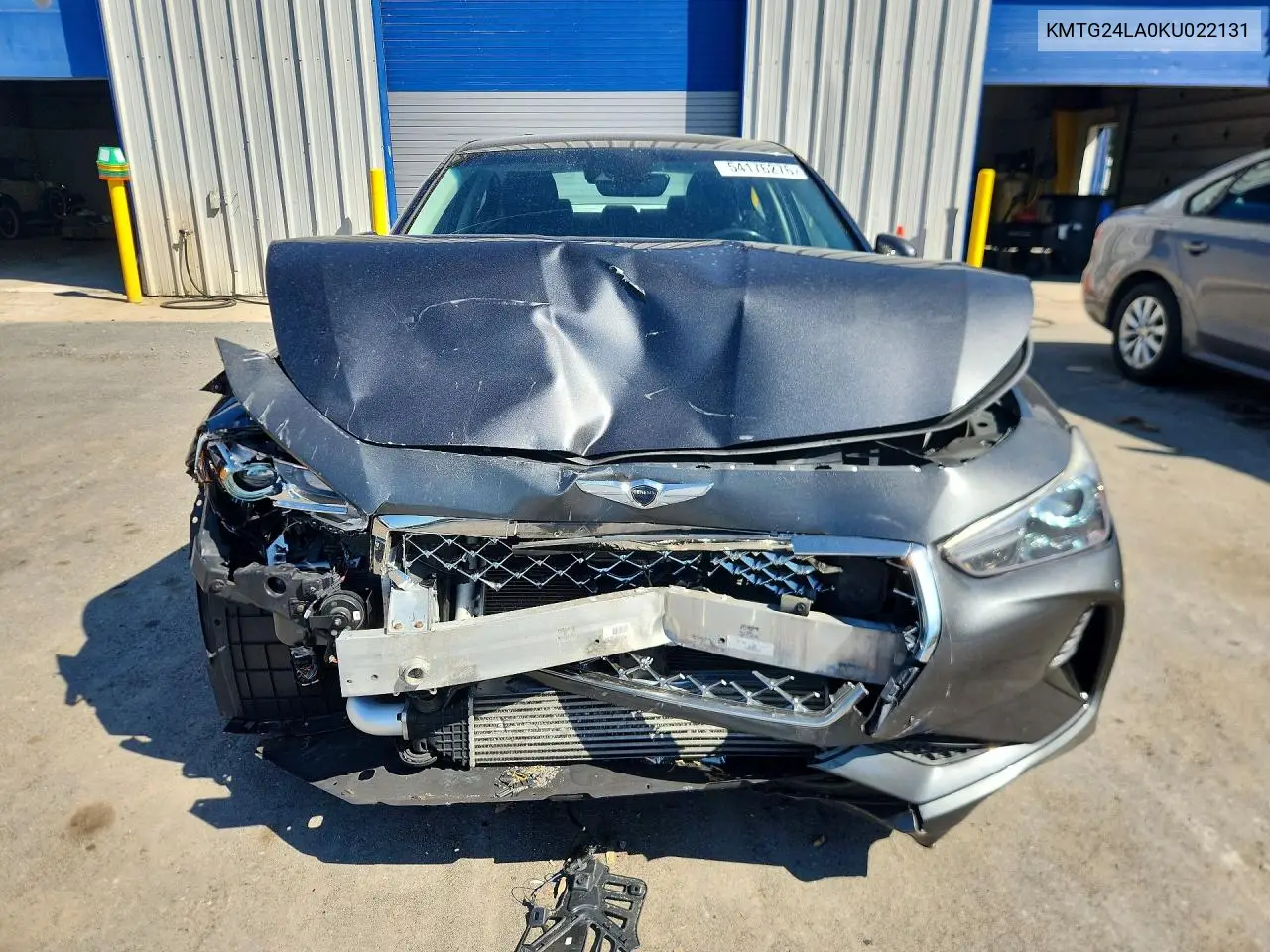 2019 Genesis G70 Sport VIN: KMTG24LA0KU022131 Lot: 54176276