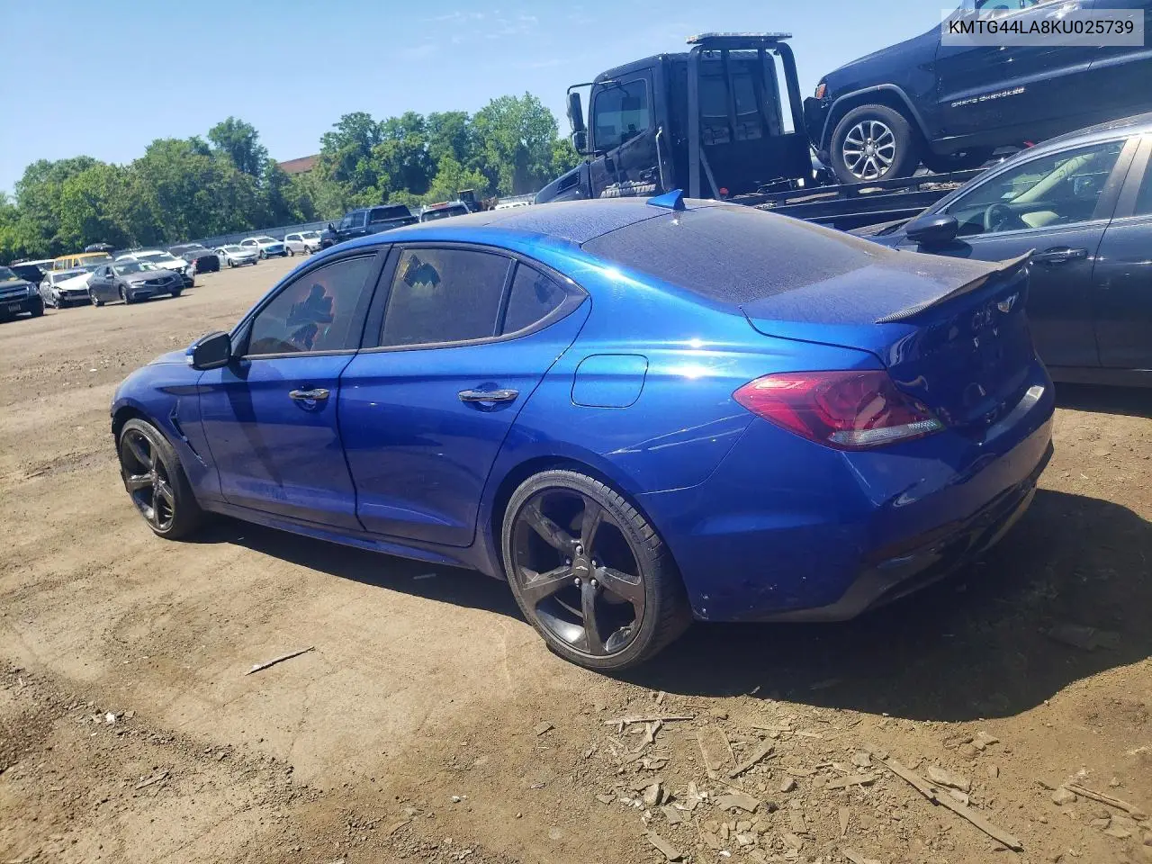 2019 Genesis G70 2.0T Advanced VIN: KMTG44LA8KU025739 Lot: 54629986