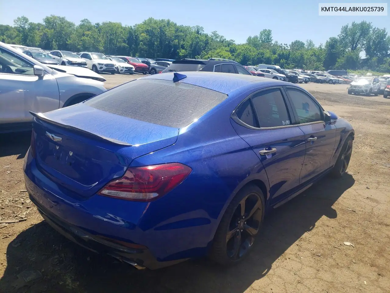 2019 Genesis G70 2.0T Advanced VIN: KMTG44LA8KU025739 Lot: 54629986