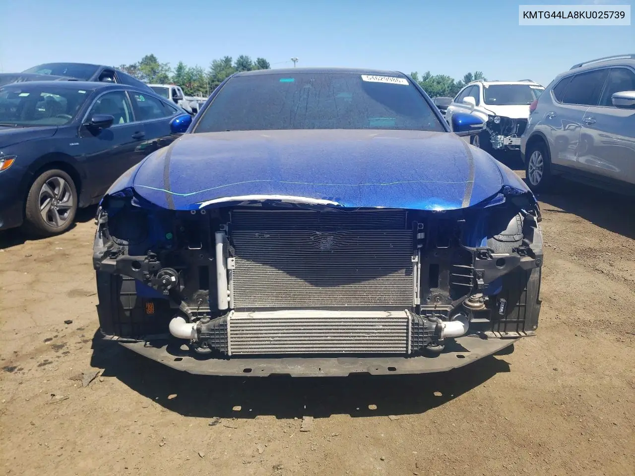 2019 Genesis G70 2.0T Advanced VIN: KMTG44LA8KU025739 Lot: 54629986