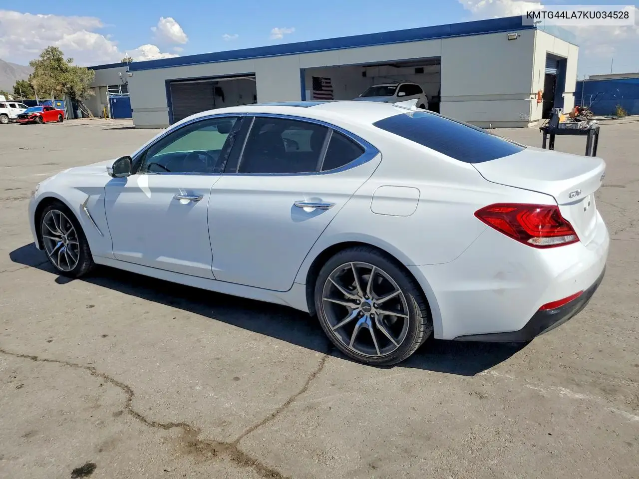 2019 Genesis G70 2.0T Advanced VIN: KMTG44LA7KU034528 Lot: 55149686