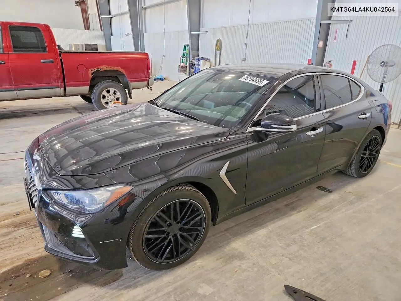 2019 Genesis G70 Advanced VIN: KMTG64LA4KU042564 Lot: 56294896