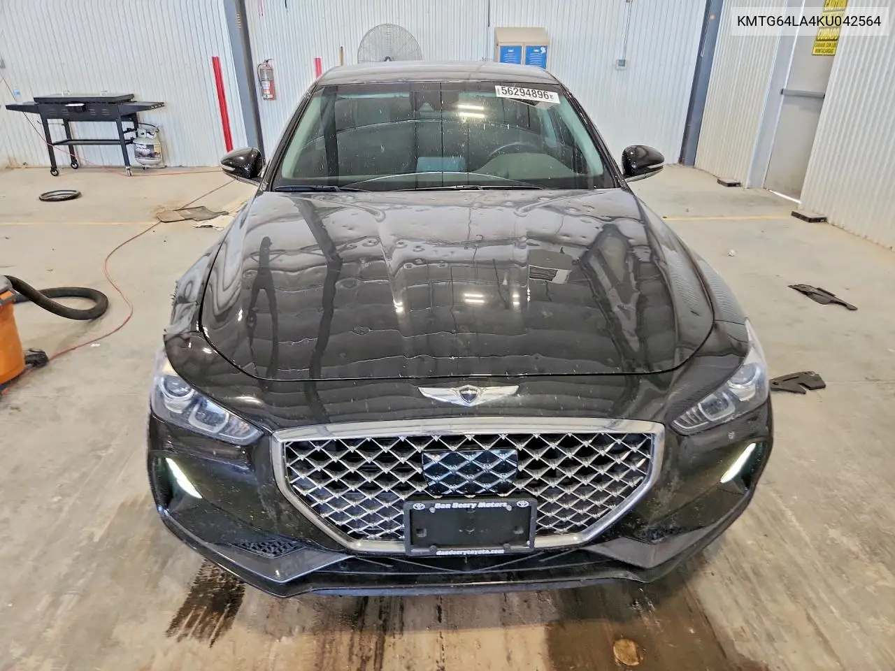 2019 Genesis G70 Advanced VIN: KMTG64LA4KU042564 Lot: 56294896