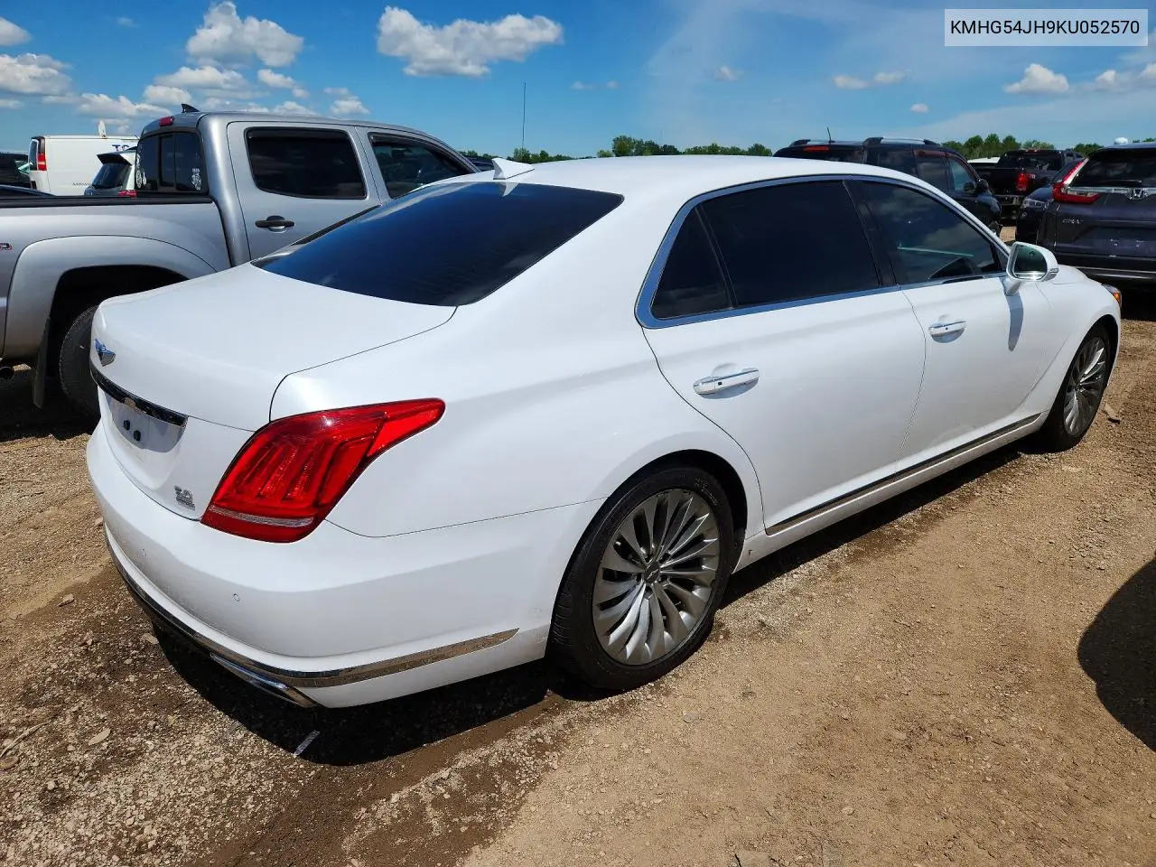 2019 Genesis G90 Ultimate VIN: KMHG54JH9KU052570 Lot: 57694116