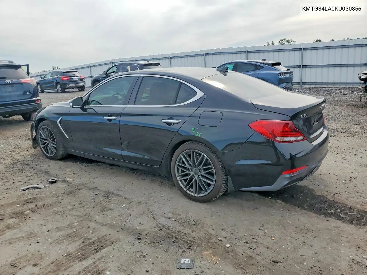 2019 Genesis G70 Elite VIN: KMTG34LA0KU030856 Lot: 58331256