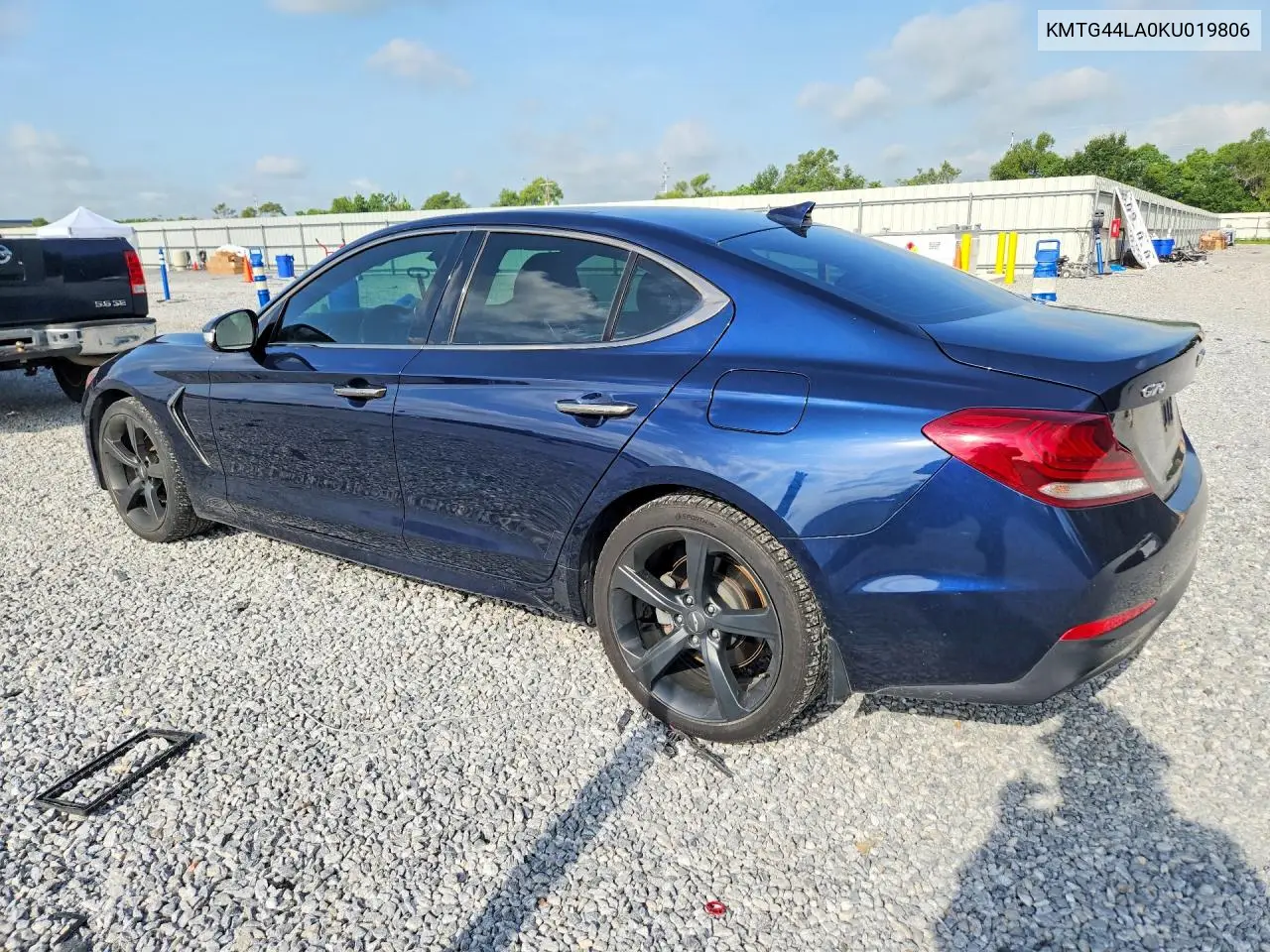 2019 Genesis G70 2.0T Advanced VIN: KMTG44LA0KU019806 Lot: 58761196