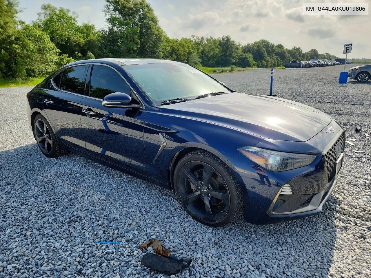 2019 Genesis G70 2.0T Advanced VIN: KMTG44LA0KU019806 Lot: 58761196