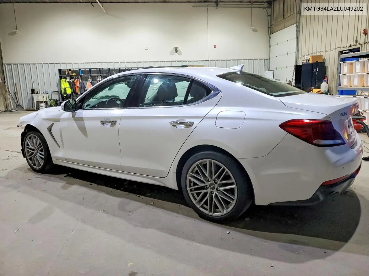 2020 Genesis G70 Elite VIN: KMTG34LA2LU049202 Lot: 52674736