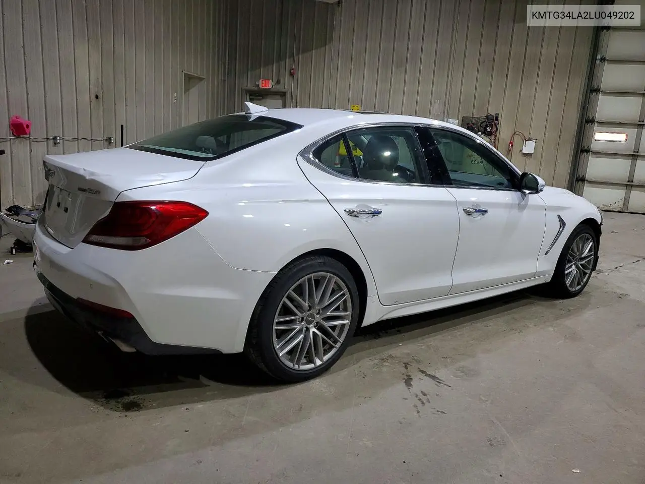 2020 Genesis G70 Elite VIN: KMTG34LA2LU049202 Lot: 52674736