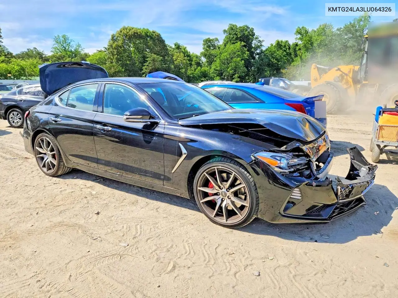 2020 Genesis G70 Sport VIN: KMTG24LA3LU064326 Lot: 55841756