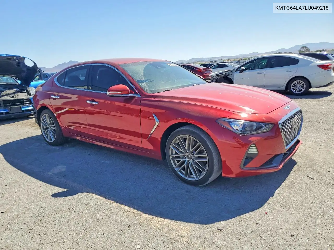 2020 Genesis G70 2.0T VIN: KMTG64LA7LU049218 Lot: 55906936