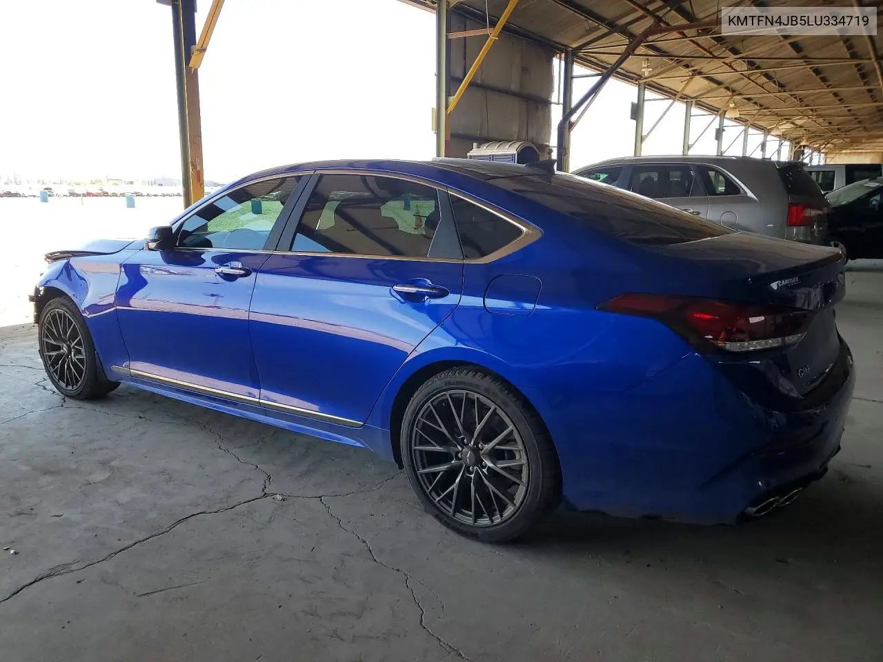 2020 Genesis G80 3.3T Sport VIN: KMTFN4JB5LU334719 Lot: 57732706