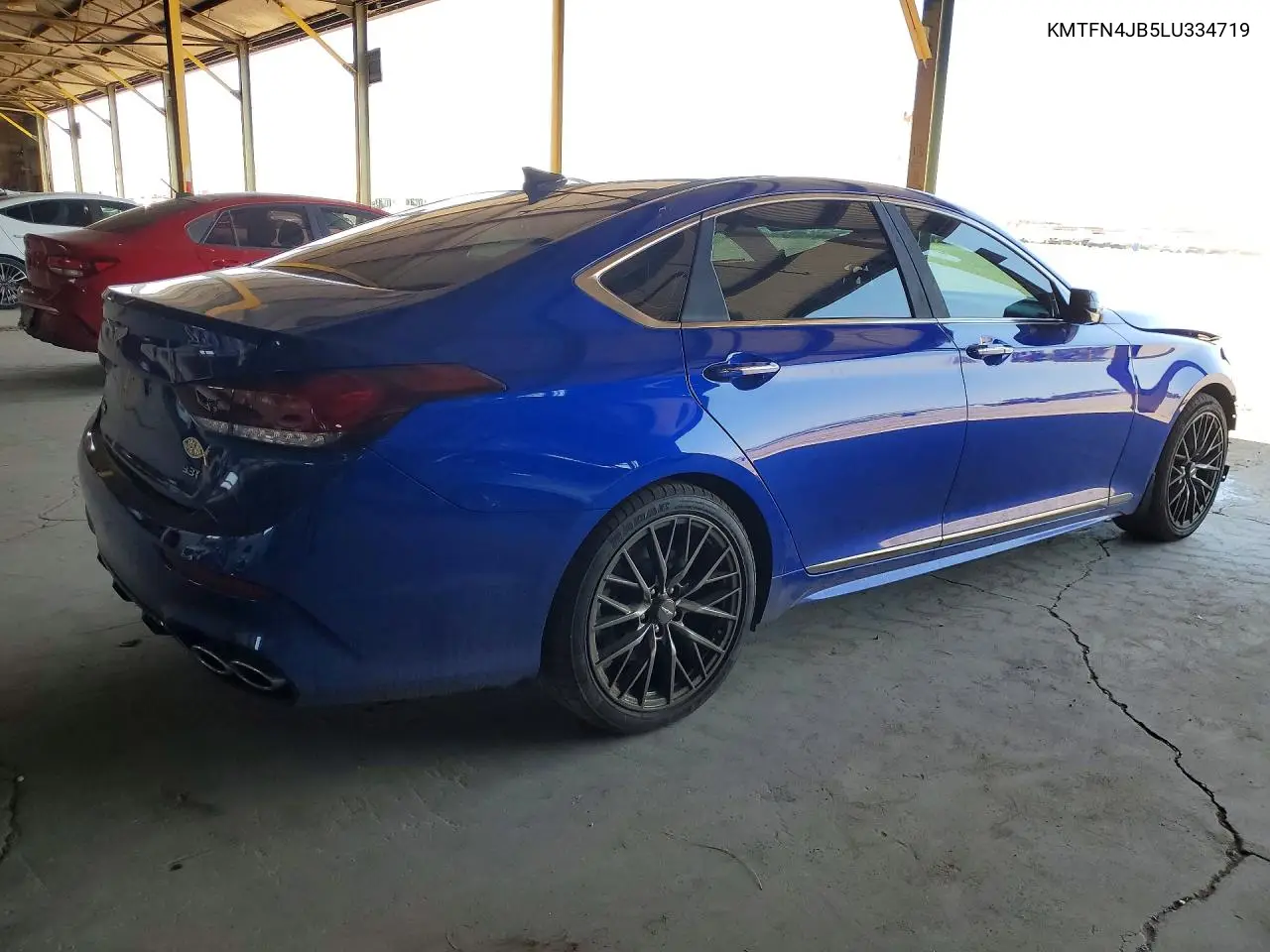 2020 Genesis G80 3.3T Sport VIN: KMTFN4JB5LU334719 Lot: 57732706