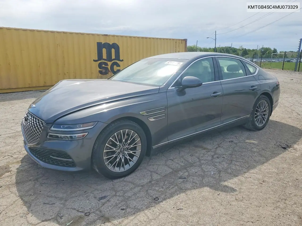2021 Genesis G80 2.5T VIN: KMTGB4SC4MU073329 Lot: 52142996