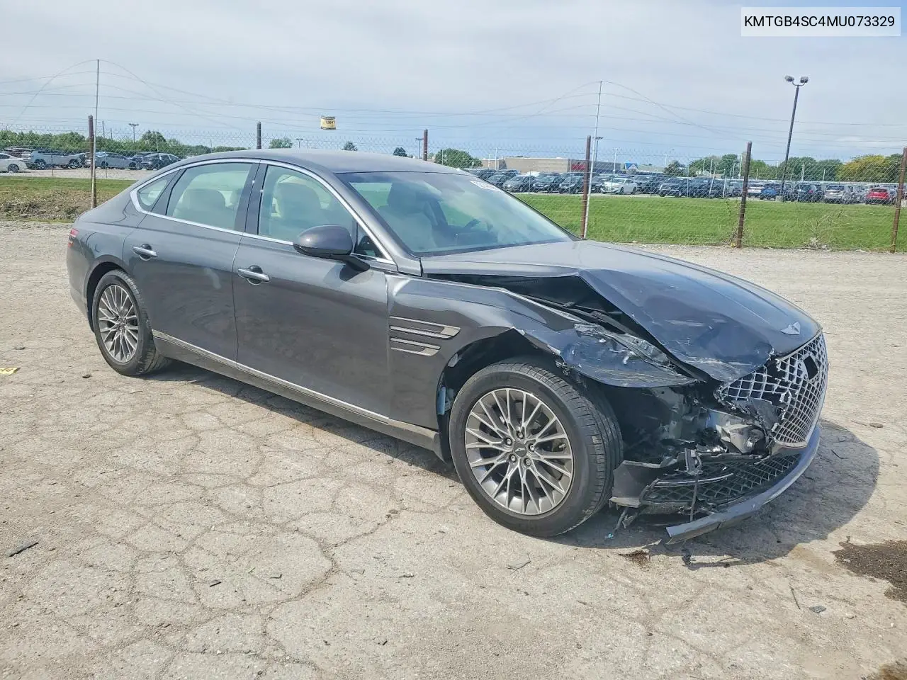 2021 Genesis G80 2.5T VIN: KMTGB4SC4MU073329 Lot: 52142996