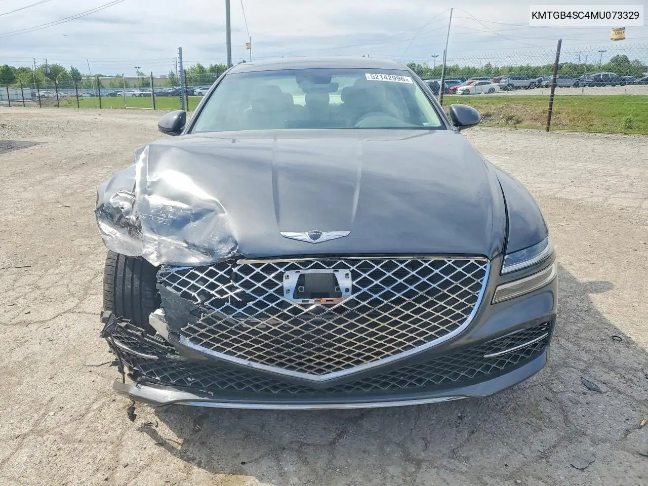 2021 Genesis G80 2.5T VIN: KMTGB4SC4MU073329 Lot: 52142996