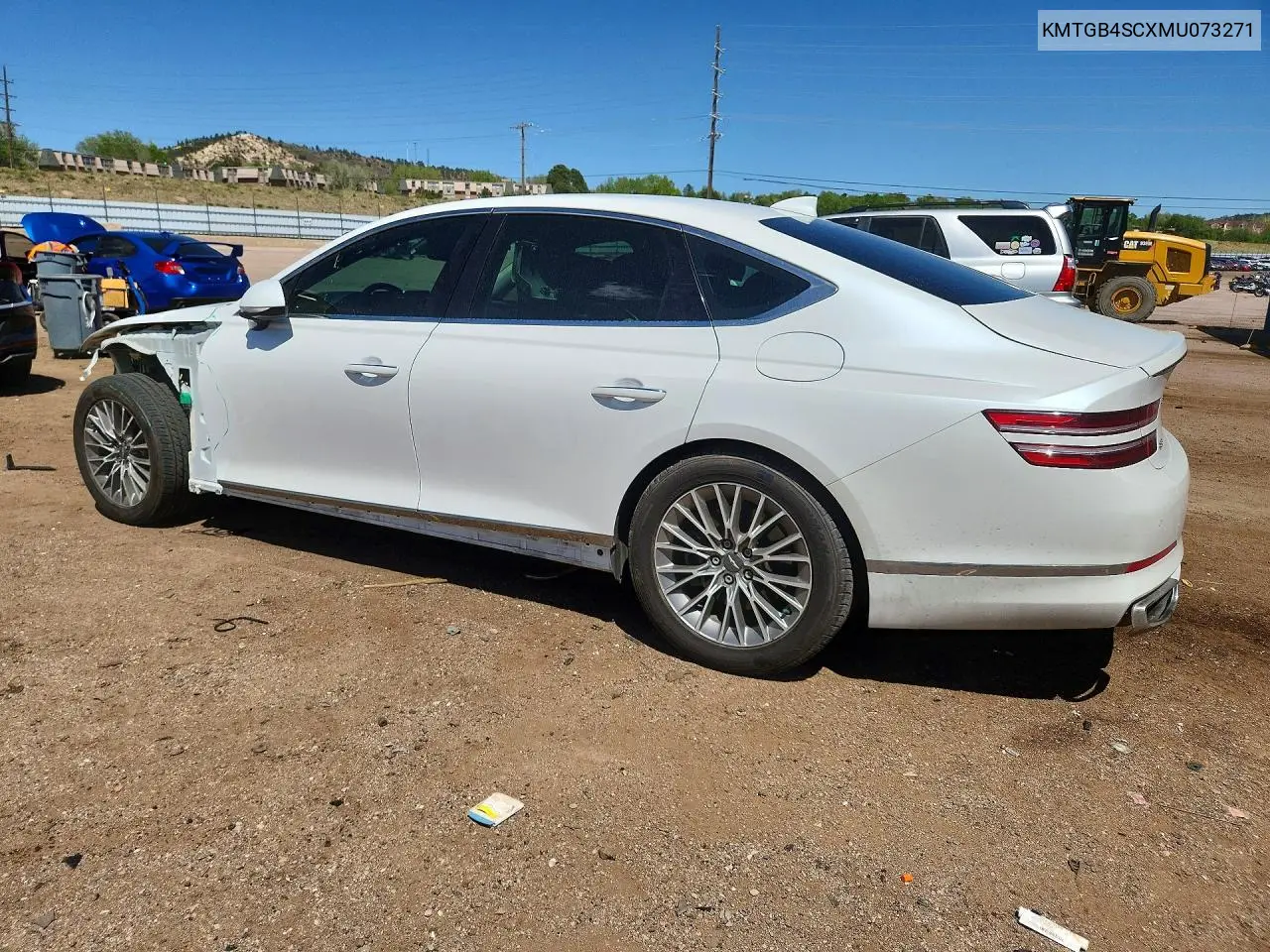 2021 Genesis G80 2.5T VIN: KMTGB4SCXMU073271 Lot: 53025216