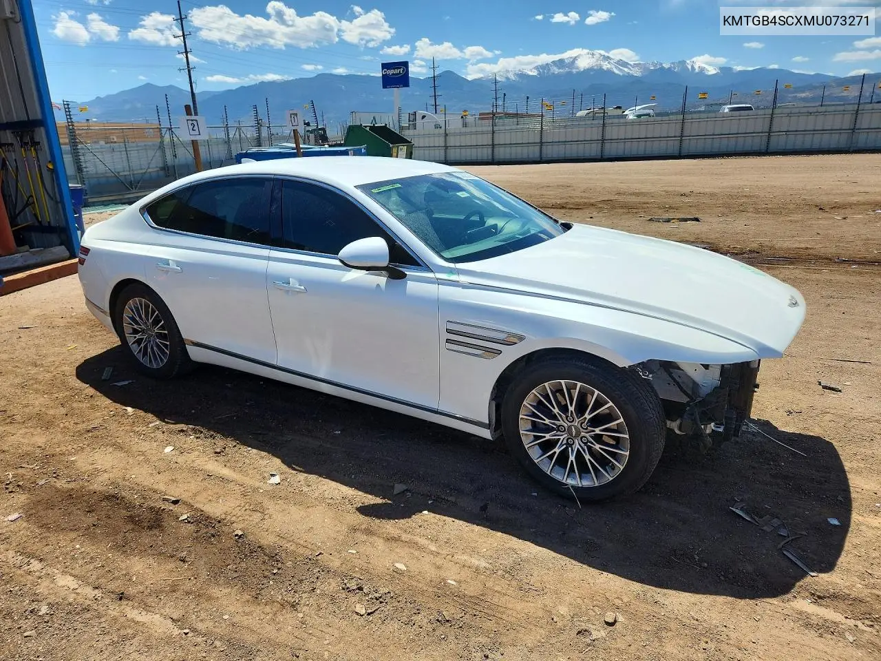 2021 Genesis G80 2.5T VIN: KMTGB4SCXMU073271 Lot: 53025216