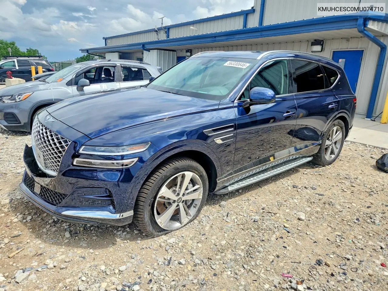 2021 Genesis Gv80 3.5T VIN: KMUHCESC0MU074710 Lot: 56330646