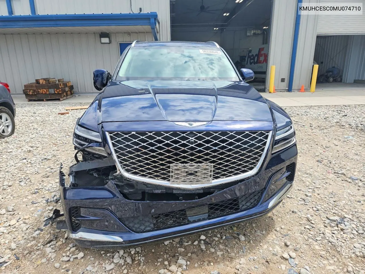 2021 Genesis Gv80 3.5T VIN: KMUHCESC0MU074710 Lot: 56330646