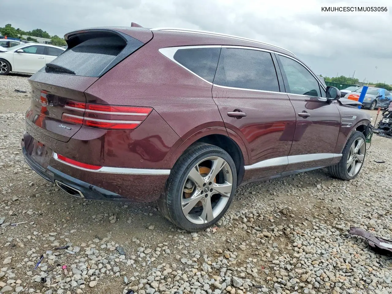 2021 Genesis Gv80 3.5T VIN: KMUHCESC1MU053056 Lot: 56876036