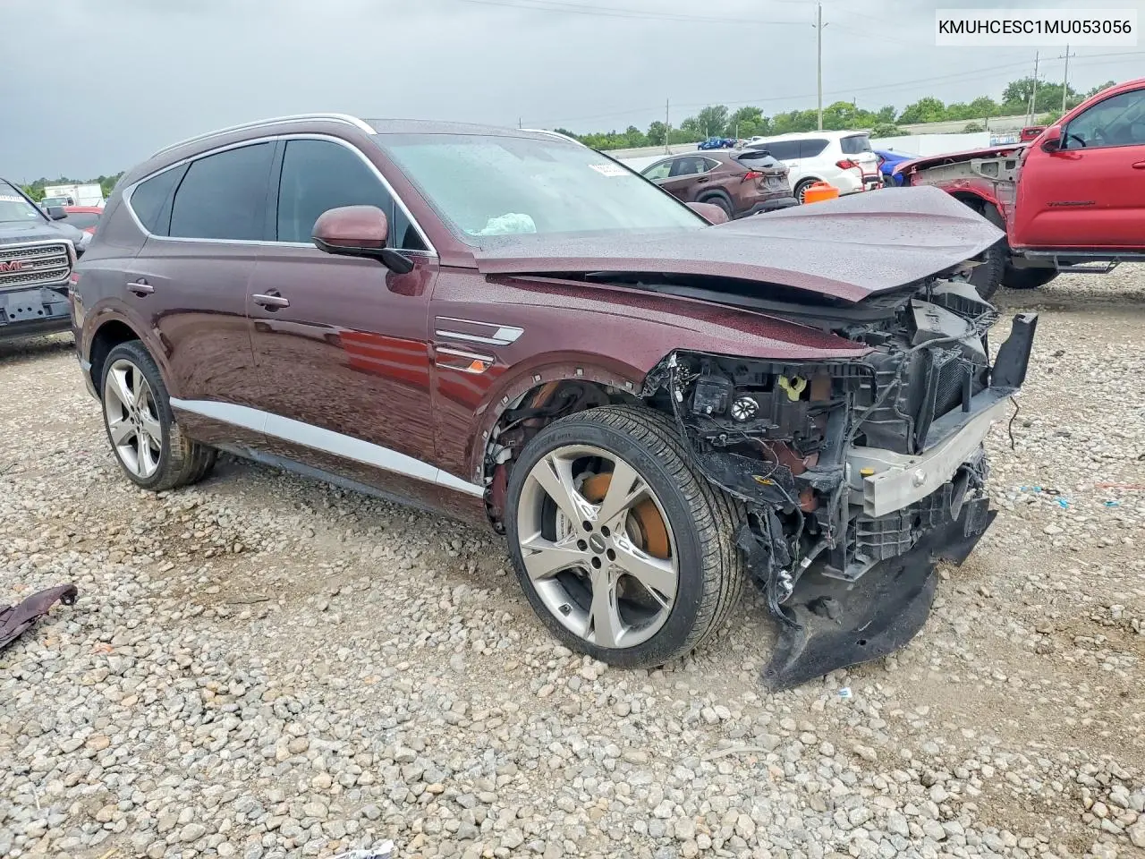 2021 Genesis Gv80 3.5T VIN: KMUHCESC1MU053056 Lot: 56876036