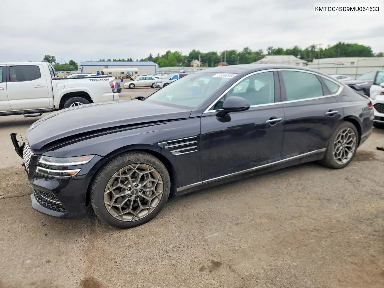 2021 Genesis G80 3.5T VIN: KMTGC4SD9MU064633 Lot: 56892956