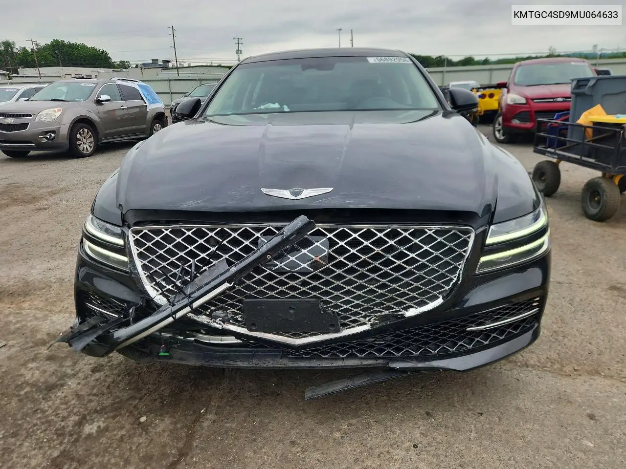 2021 Genesis G80 3.5T VIN: KMTGC4SD9MU064633 Lot: 56892956