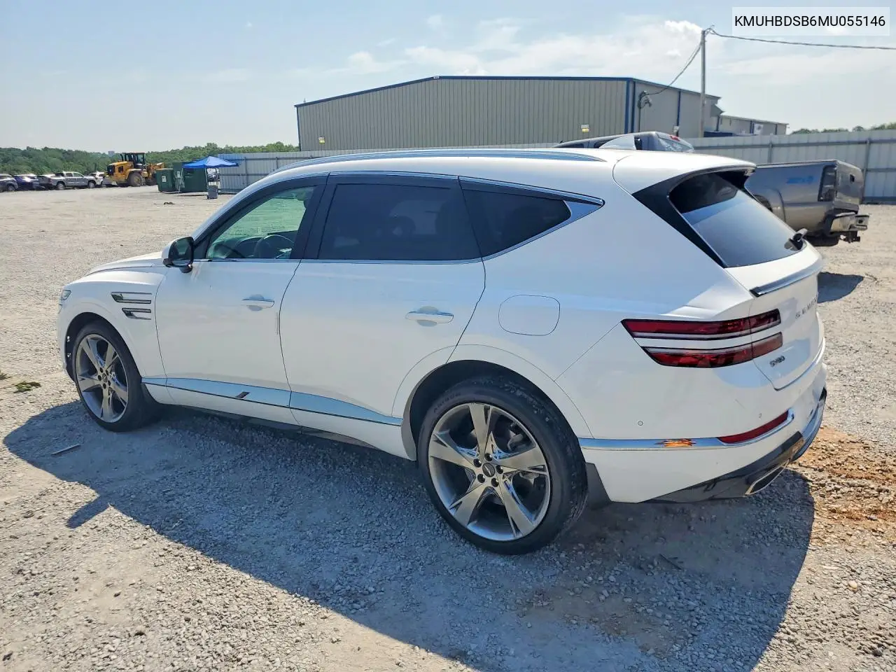 2021 Genesis Gv80 2.5T VIN: KMUHBDSB6MU055146 Lot: 57231176