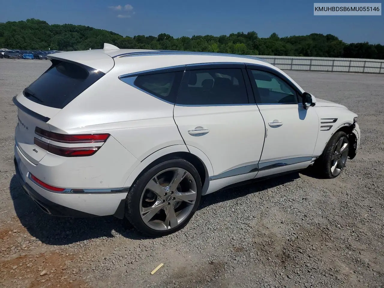 2021 Genesis Gv80 2.5T VIN: KMUHBDSB6MU055146 Lot: 57231176