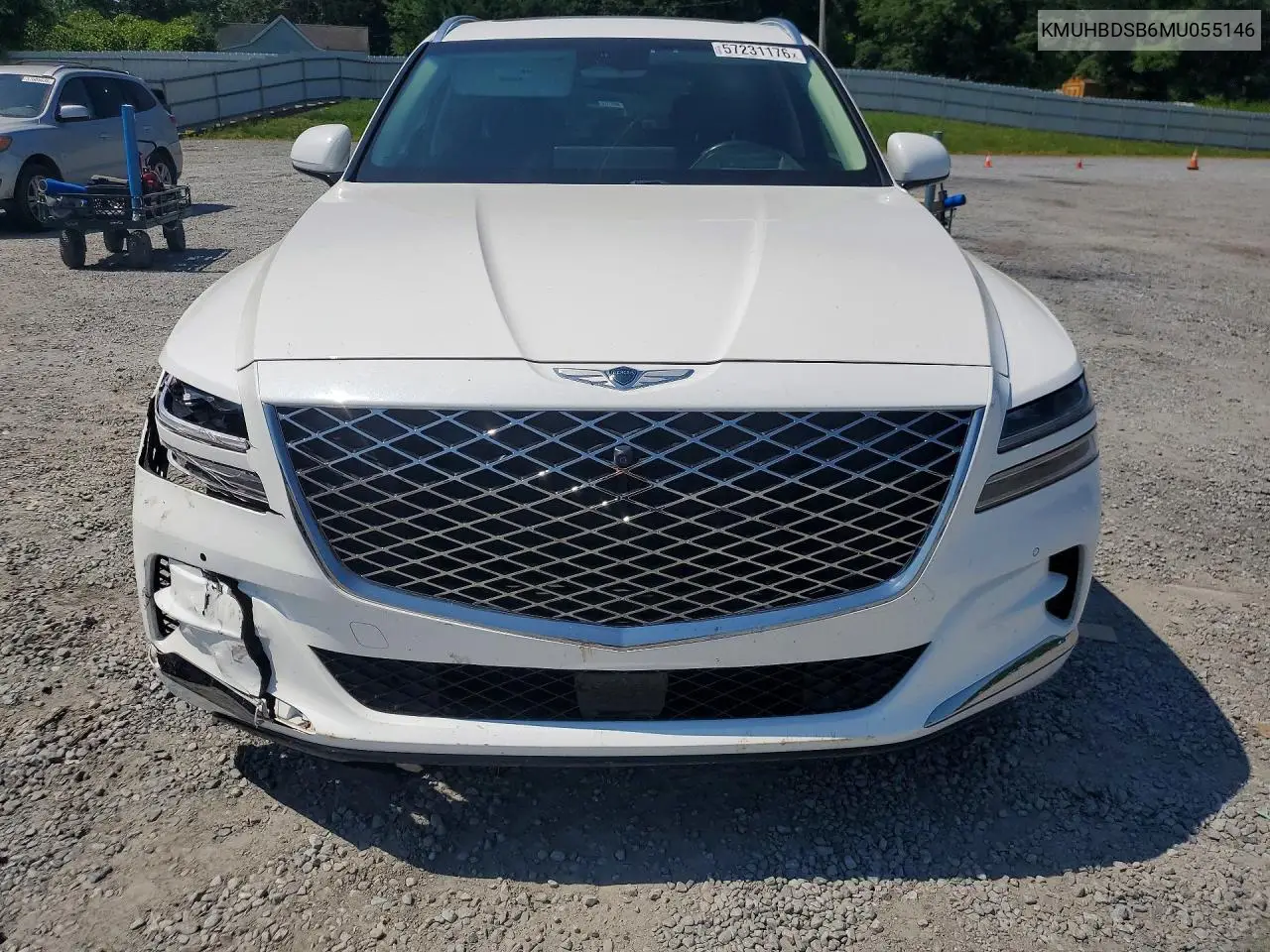 2021 Genesis Gv80 2.5T VIN: KMUHBDSB6MU055146 Lot: 57231176