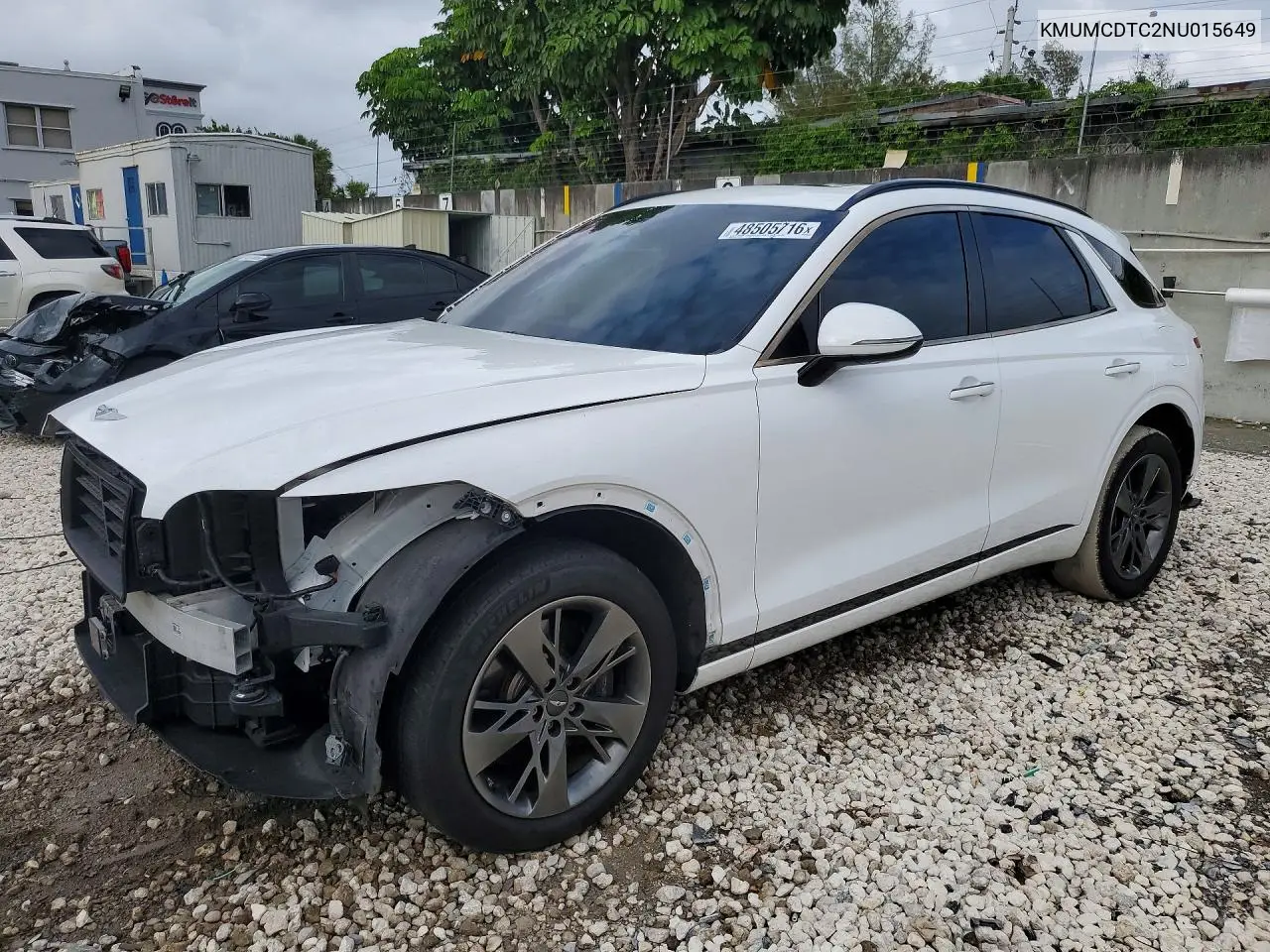 2022 Genesis Gv70 3.5T Sport VIN: KMUMCDTC2NU015649 Lot: 48505716