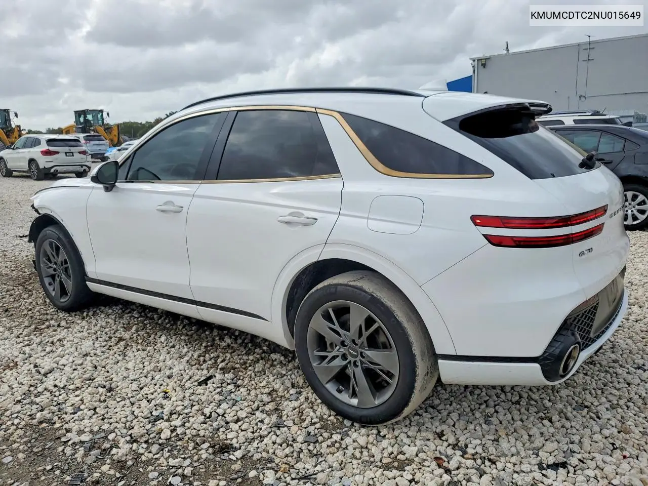 2022 Genesis Gv70 3.5T Sport VIN: KMUMCDTC2NU015649 Lot: 48505716