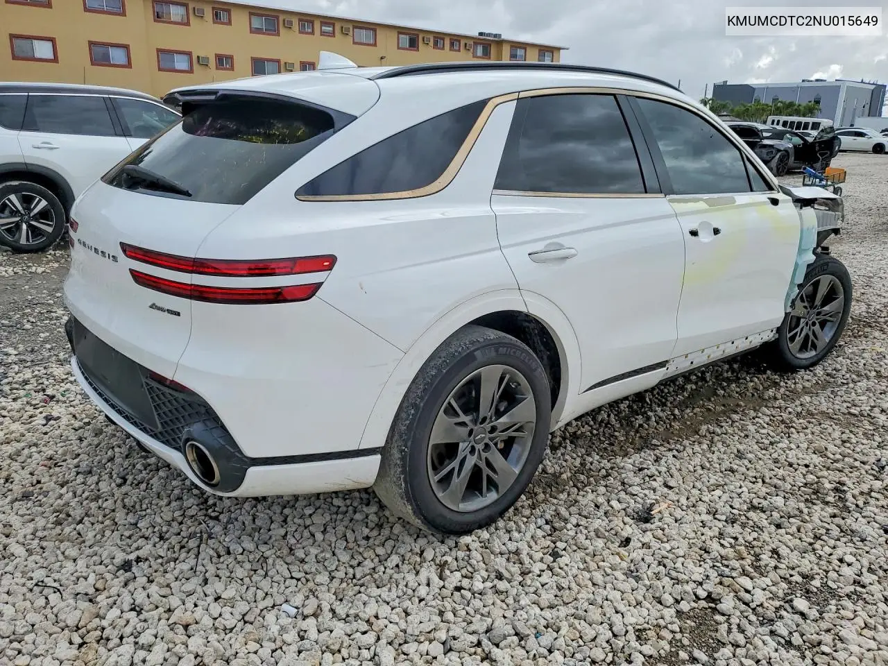 2022 Genesis Gv70 3.5T Sport VIN: KMUMCDTC2NU015649 Lot: 48505716