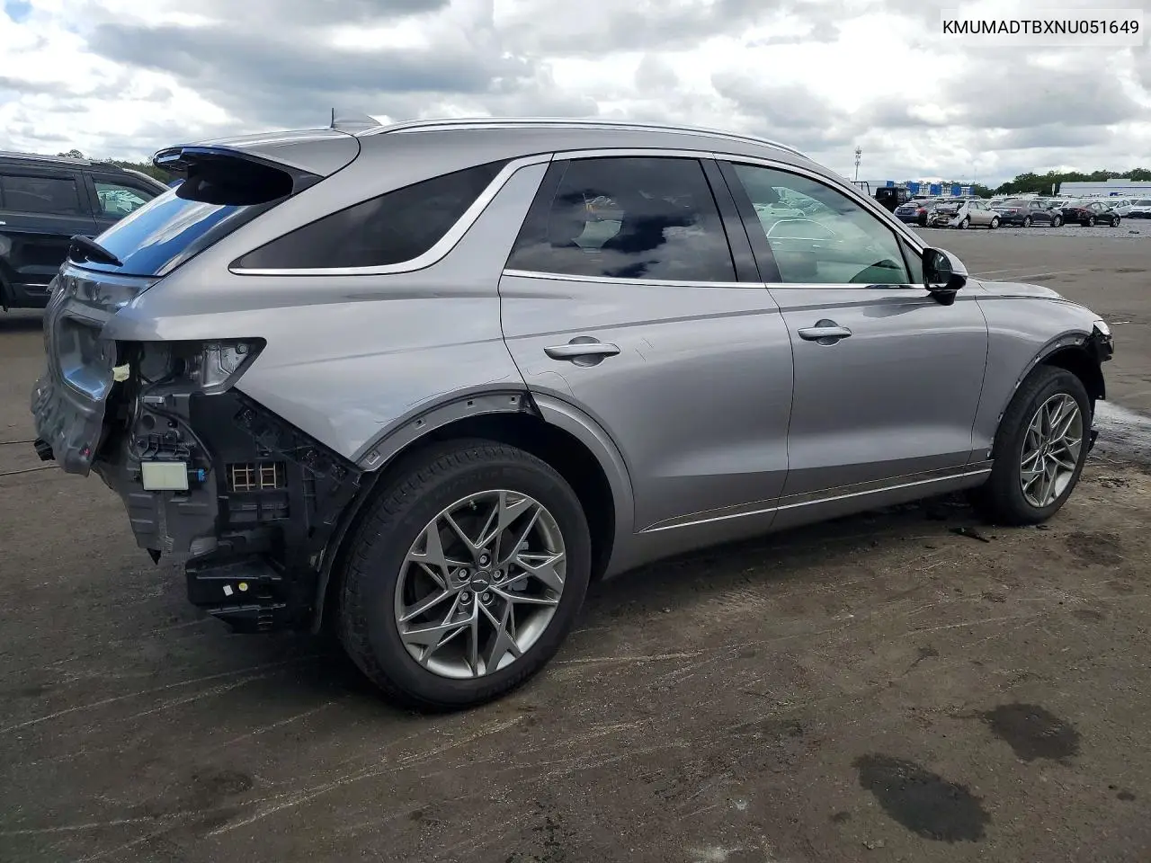 2022 Genesis Gv70 2.5T Standard VIN: KMUMADTBXNU051649 Lot: 52225056