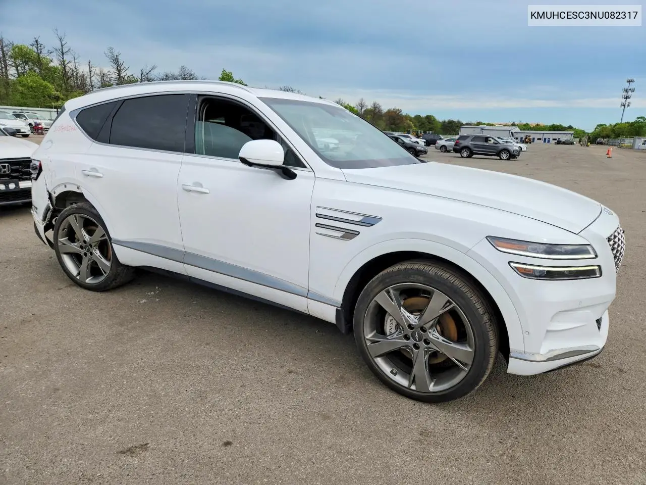 2022 Genesis Gv80 3.5T VIN: KMUHCESC3NU082317 Lot: 54999786