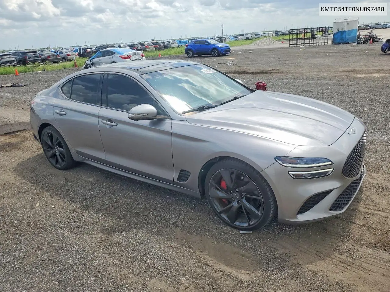 2022 Genesis G70 3.3T Standard VIN: KMTG54TE0NU097488 Lot: 55727656